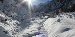 Pragelato: chiusura totale della pista di fondo e dei tracciati per ciaspole lungo il Chisone