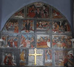 I palchi dei cerviLa Cappella dell'Annunciazione dell'Oulme e il suo misterioso pittore